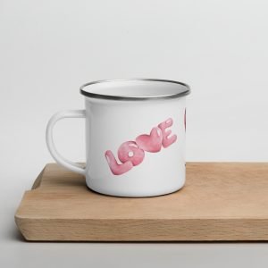 taza esmaltada
