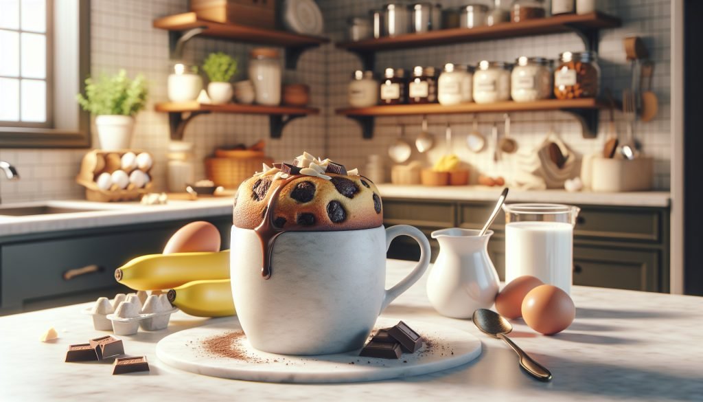 mug cake proteico