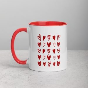 Taza Corazones - Amor en Cada Sorbo
