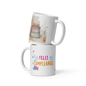 taza para cumpleaños