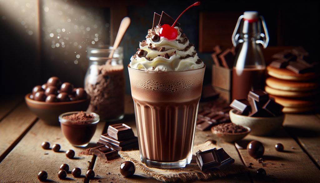 frappé de chocolate